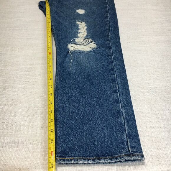 Levi’s Premium Wedgie Jeans Womens 29 High Rise Straight Vintage Style Y2K Retro - Picture 13 of 14